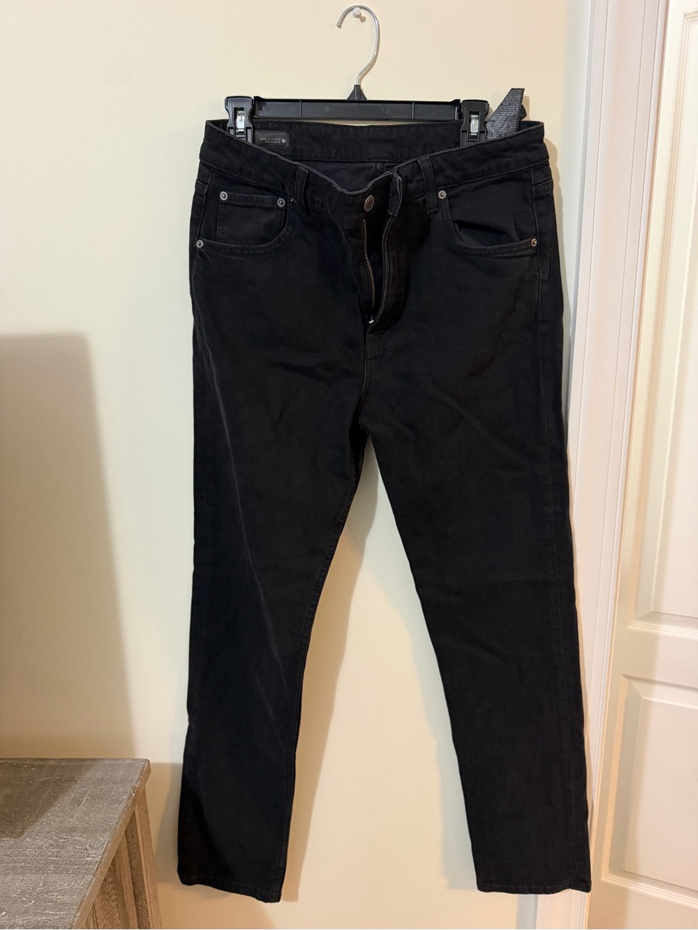 Zara Women's High Rise Black Jeans